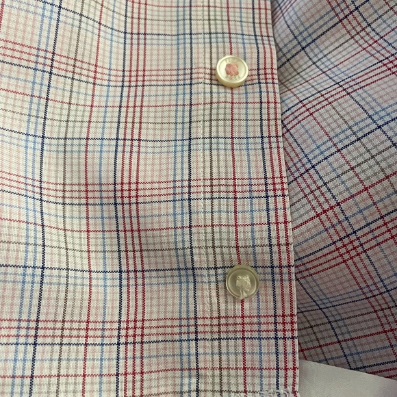 Thomas Pink Traveller Classic Fit Men's Button-Down Shirt. Size 16 1/2 - 35 - Picture 5 of 11